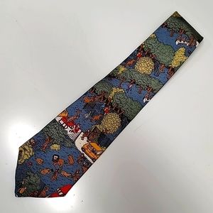 1992 Where's waldo neck tie with Santa